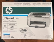 HP LaserJet P1006 laser printer (CB411A) New In Box Sealed Contents picture