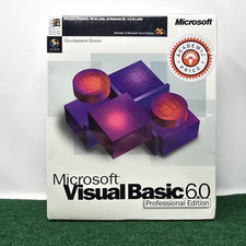 NEW Microsoft Visual Studio 6.0 Professional Pro 6 659-00143 RETAIL BOX Sealed picture