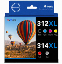 312XL 314XL High Yield Ink Cartridges  Replacement for  XP-8500 8600,6-Pack picture
