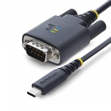 StarTech 1P6FFCUSBCSERIAL 6.6ft USB-C to RS232 Adapter FTDI Chip picture