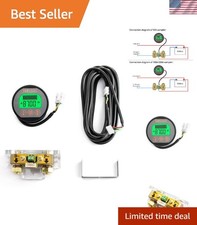 Universal 8V-80V Battery Monitor with 13 ft Cable for RVs & Solar Systems picture