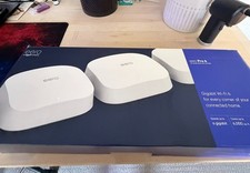 eero Pro 6 Tri-Band Wi-Fi Mesh System - White (Pack of 3 Devices) picture