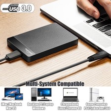 500GB 1TB 2TB External Hard Drive Portable HDD USB 3.0 for PC/Mac/Laptop/PS4/TVs picture