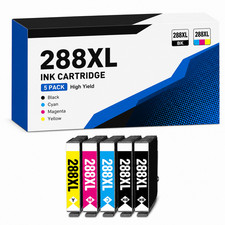 288XL 5PK 4 Color High Yield Ink Expression Home XP-330 XP-340 XP-430 XP-434 446 picture