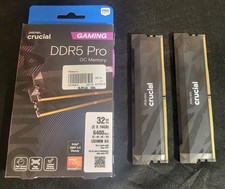 Crucial Pro OC Memory 32GB (2x16GB) DDR5-6400MHz CL32 UDIMM Desktop RAM  picture
