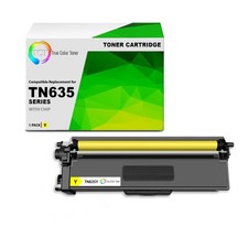 TCT Compatible Yellow Toner Cartridge Replacement for Brother TN635 – 1-Pack picture