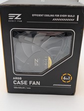 6-Pack with ARGB Controller EZDIY - FAB ARGB 120mm Case Fan - Black picture