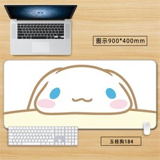Cinnamoroll Mouse Mat Computer Desk Pad Girls Cute Cartoon Big Keyboard Mat Gift picture