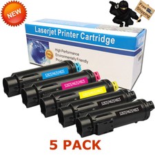 5pcs Black Color Laser Toner Cartridges Set For Dell S2825 H825 H625 Printer picture