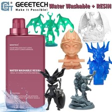 5/10KG GEEETECH LCD/DLP 3D Printer 405nm UV-Fast-Curing Water Washable Resin US picture