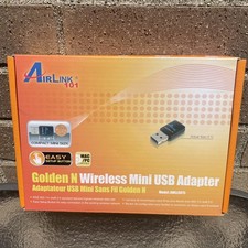 Airlink 101 Golden N Wireless Mini USB Adapter AWLL6075 Network Technology  picture