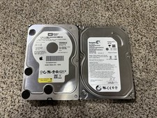 Bundle Of 2 320GB 3.5” SATA Hard Drives - Mixed Speeds - Tested And Works picture