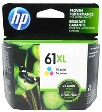 Genuine HP 61XL Tri-Color High Yield Ink Cartridge CH564W Retail Box picture