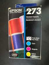 Epson 273 (T273520) Color Ink Cartridge - Cyan Magenta Yellow Black 2145/OB picture