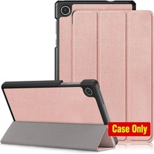 Lightweight Slim Shell Stand Cover Case for Lenovo Tab M8 Gen 4 2023, Rose Gold picture