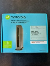 Motorola MG7700 24x8 DOCSIS 3.0 AC1900 Dual-Band Cable Modem WiFi Router picture