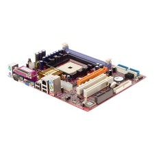 Motherboard Micro ATX PC CHIPS M861G V1.6a SOCKET 754 DDR AGP PCI CNR picture