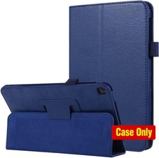 Case for Galaxy Tab A 8.0 2019, Slim Premium Leather Folding Stand Cover picture