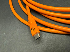 Tether Tools TetherPro USB Type-C Male to USB 3.0 Type-A Male Cable (15', Orange picture