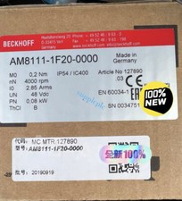 AM8111-1F20-0000 BECKHOFF Servo Motor Fast shipping#DHL or FedEx picture