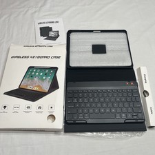 Wireless Keyboard Case Magnetic Removable Keyboard Black Read Description picture