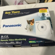 Panasonic BL-C1A WIRELESS Remote Video Monitoring Network Camera - picture