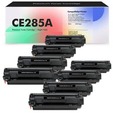 8PK CE285A 85A Black Toner Cartridge for HP LaserJet P1102 P1102W P1109 M1217nfw picture