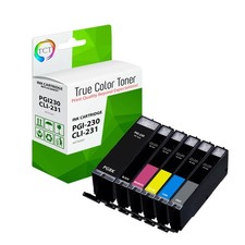 6PK TCT Compatible PGI-230 CLI-231 For Canon PIXMA TS8820 Ink Cartridge picture