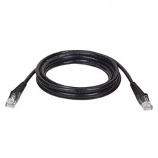 (5) Tripp Lite Cat5e 350MHz Snagless Molded Patch Cable - N001-005-BK picture