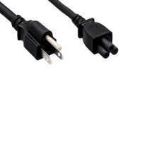 Lot 10pc AC Power Cord 3Pin NEMA5-15P/IEC60320 C5 18AWG 10A 125V Laptop Notebook picture