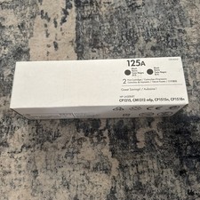 HP Laserjet CB540AD 125A Black LaserJet Toner Cartridge OEM Sealed Genuine picture