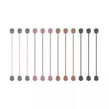 Cute Cat Paw Magnetic Cable Ties Reusable Silicone Cord Organizers Double-Sided picture