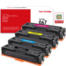 4PK Toner Cartridge 067 Compatible For Canon 067 LBP656Cdw LBP632Cdw MF653Cdw picture