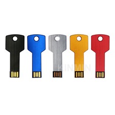 Lot 50 Custom Key Shaped USB Flash Drives Customized with Logo Promotional Gifts picture