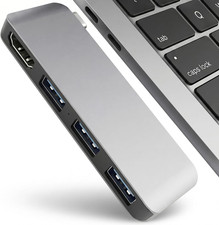 Direct-Plug USB C Hub,Hdmi 4K with 3 USB 3.0 for Macbook Neo/Air/Pro picture