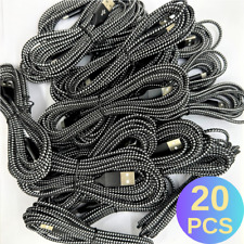 20-PACK Braided USB C Type-C Fast Charging Data SYNC Charger Cable Cord 10FT Lot picture