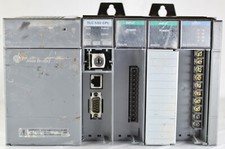 Allen Bradely SLC 500 4-Slot Rack 1746-A4 with 1747-L531, 2x 1746-NI4, 1746-IV8 picture