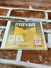 Maxell CD-R74 CD Recordable 74 Min. New  picture