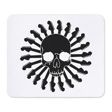 CafePress Guitar Skull Non-slip Rubber Mousepad, Gaming Mouse Pad (160461010) picture