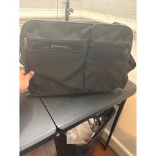 Samsonite Black Ballistic Nylon Laptop Messenger Bag Business Briefcase Travel picture