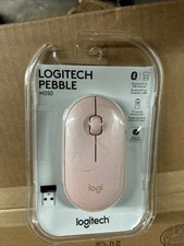 Logitech Pebble Wireless Mouse with Bluetooth for Laptop/Notebook/iPad - Rose picture