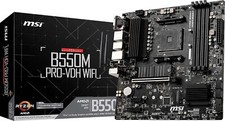 MSI ProSeries Motherboard (AMD AM4 DDR4 PCIe 4.0 MicroATX) B550M PRO-VDH WiFi picture