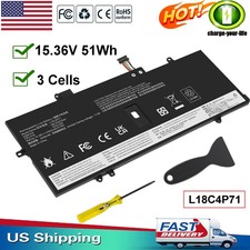 L18C4P71 L18L4P71 L18M4P72 Battery For Lenovo ThinkPad X1 Yoga 4th 5th Gen 51Wh picture