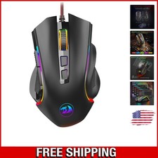 Professional M602 Wired Gaming Mouse - 7200 DPI, Optical Detection, RGB Lights picture
