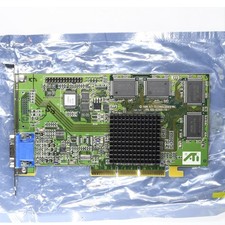 Vintage ATI Rage 128 Pro AGP VGA Video Graphics Card 32MB 109-63100-10 Dell picture