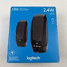 Logitech S150 USB Speakers with Digital Sound Audio 2.4W New In Open Box USB-A picture