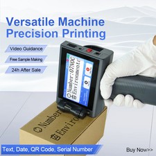 M5 Handheld Inkjet Printer 600dpi Fast Dry Ink for Batch Coding picture