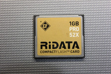 1GB CF RIDATA PRO Flash Memory card CompacFlash 52X picture
