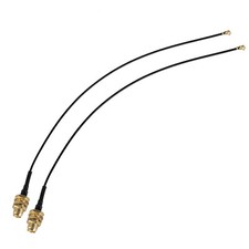 2pcs Mini PCIe to RP-SMA Connector Cable WiFi Network Antenna Extension Wire 1ft picture