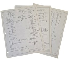George Morrow Disk Jockey 2D Rev 3 Original S-100 Schematics 1979 5-Page Set picture